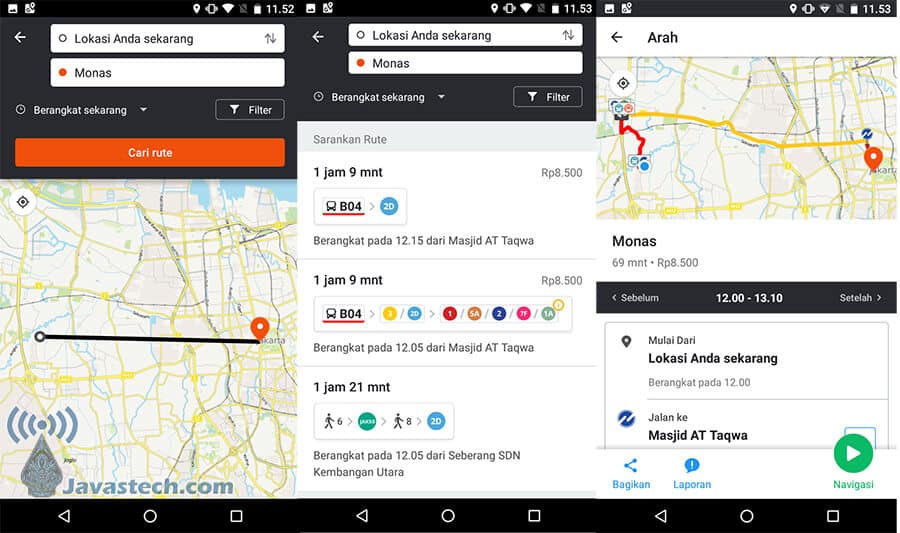 Transportasi di Moovit