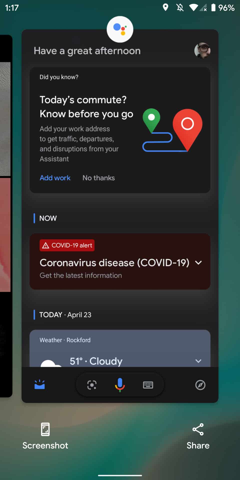 Screenshot Android 11