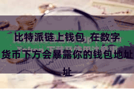 比特派链上钱包  在数字货币下方会暴露你的钱包地址