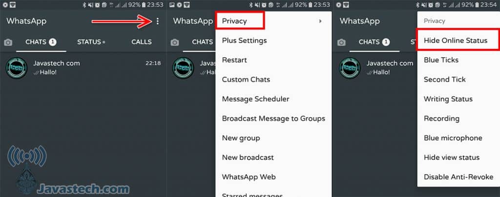 Fitur Privasi WhatsApp Plus