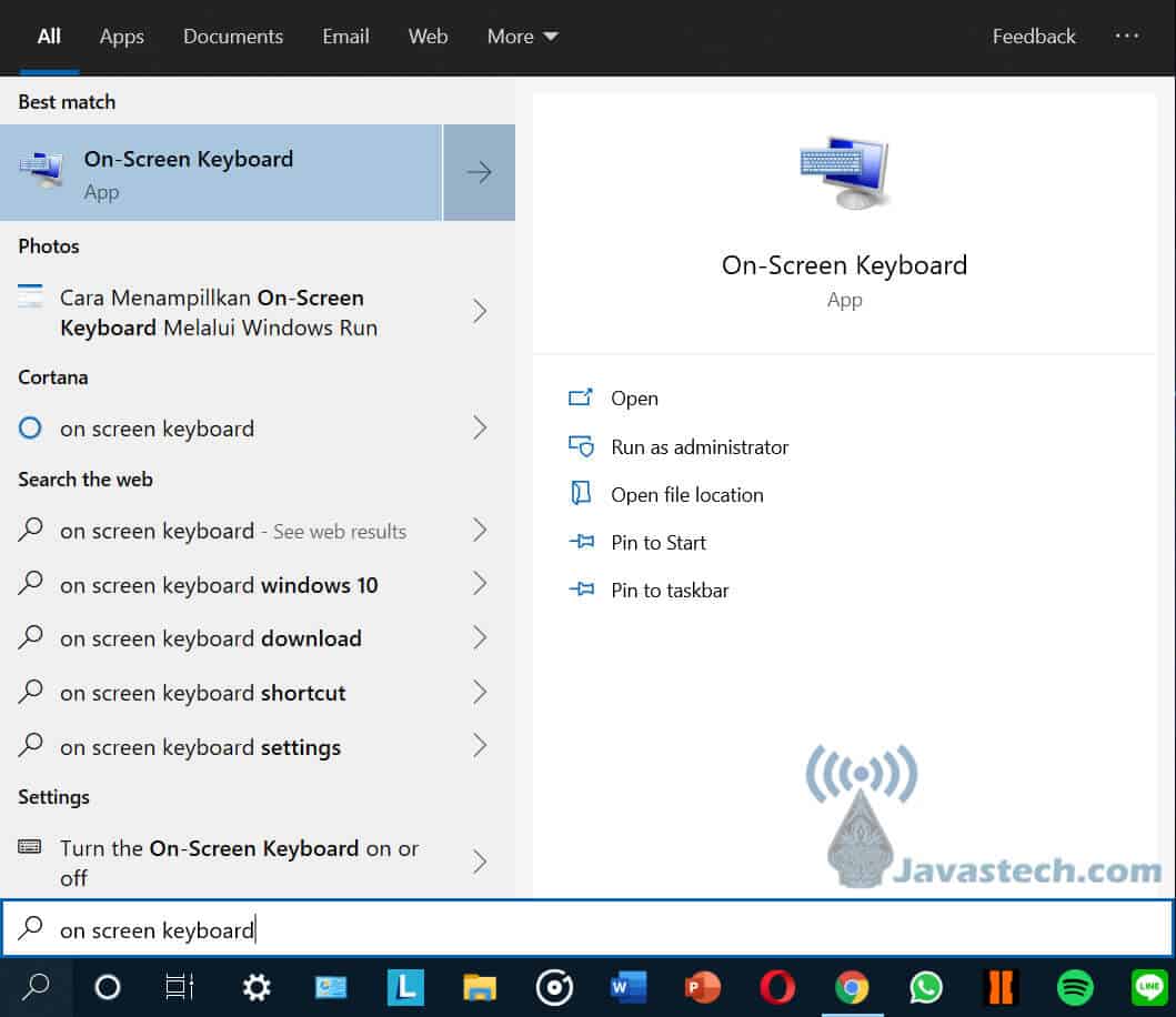 6 Cara Mudah Menampilkan On Screen Keyboard Di Windows 10 9352