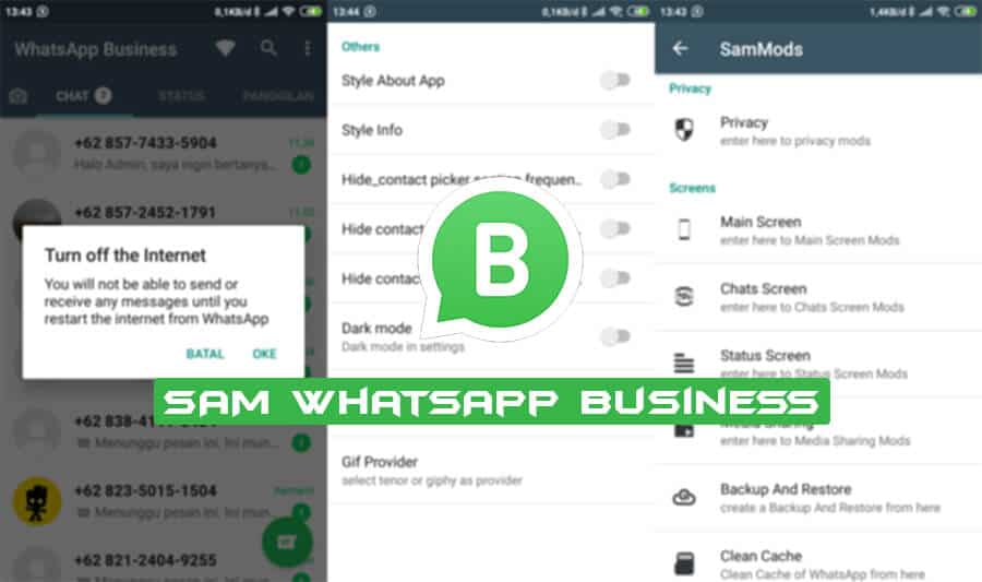Latest Whatsapp Business Mod Apk Syam Kapuk