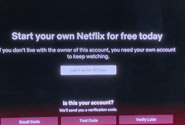 Verifikasi Akun Sharing Netflix