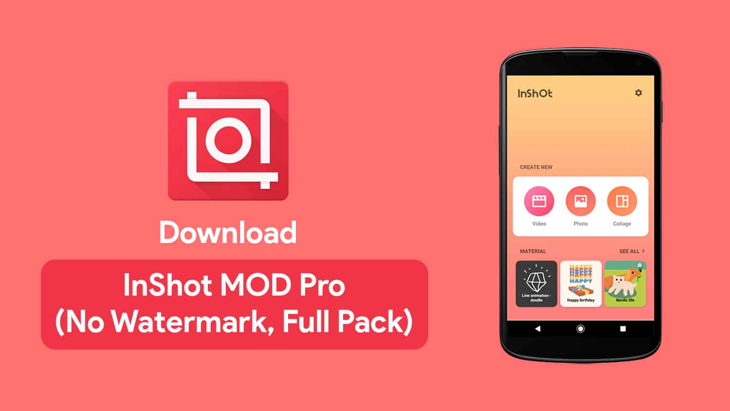 Download InShot MOD Pro