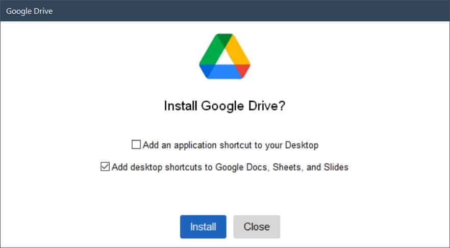 Desde google drive se pueden crear